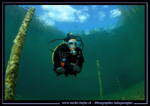 Diving the Fernsteinsee in Austria.... by Michel Lonfat 